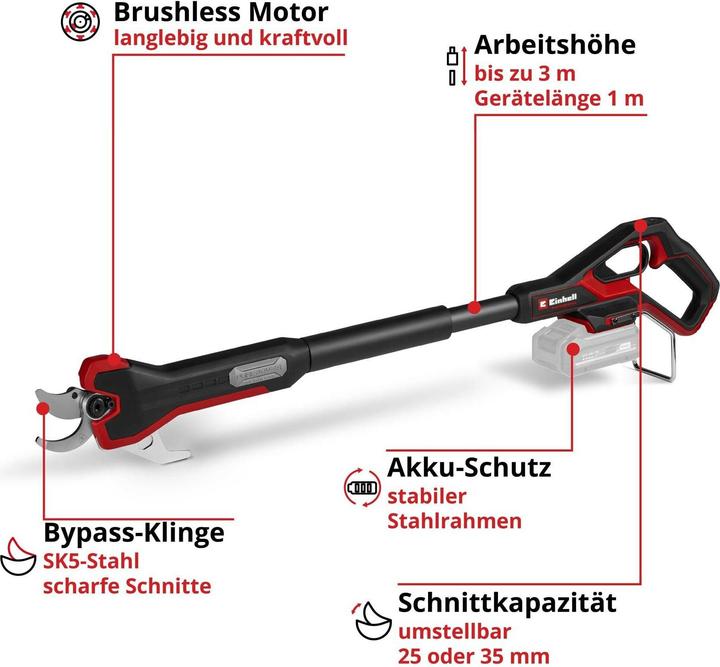Actual product image Einhell Professional Akku-Astschere GP-LS 18/35 Li BL-Solo