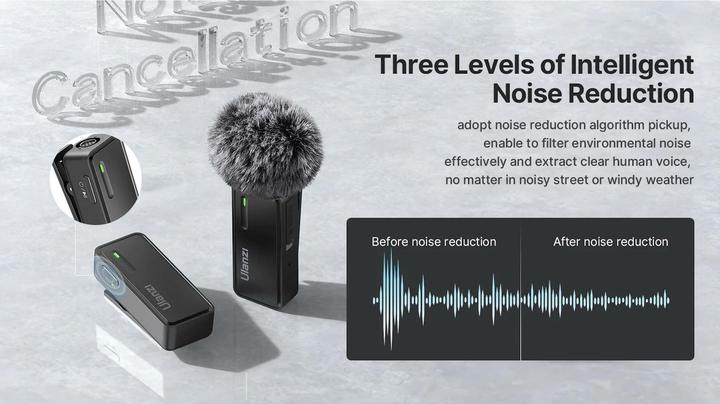 Image du produit Ulanzi Microphone UW-MIC 2.4GHz - USB Type-C