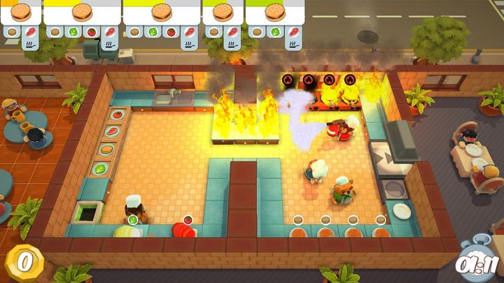 Produktbild Team17 Overcooked! + Overcooked! 2 (Switch, Switch Lite, Switch OLED, EN)