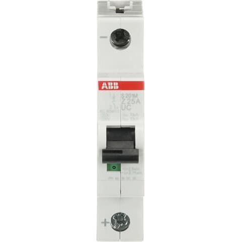 Thumbnail - ABB, Schutzschalter, LS S201M-Z25UC Sicherungsautomat Z-Char., 10kA, 25A, 1P