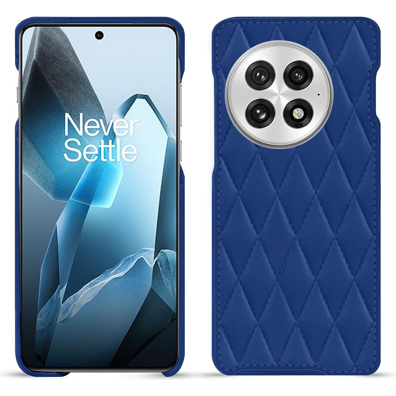 Noreve Lederschutzhülle (OnePlus 13), Smartphone Hülle, Blau