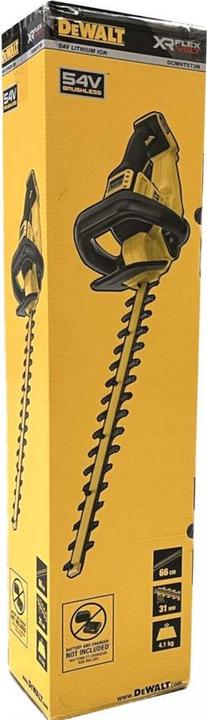 Actual product image DeWalt 54 Volt Akku-Heckenschere 65cm (Rechargeable battery operated)