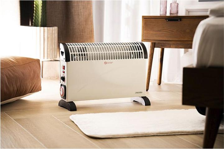 Actual product image Mesko MS 7741w Convector heater with timer and turbo fan (2000 W)