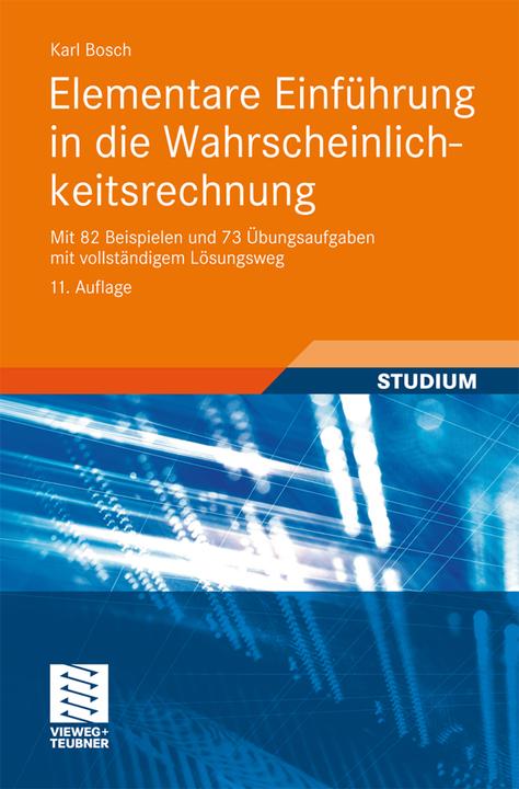 Produktbild Elementare Einführung in die Wahrscheinlichkeitsrechnung (Deutsch, Karl Bosch, 2011)