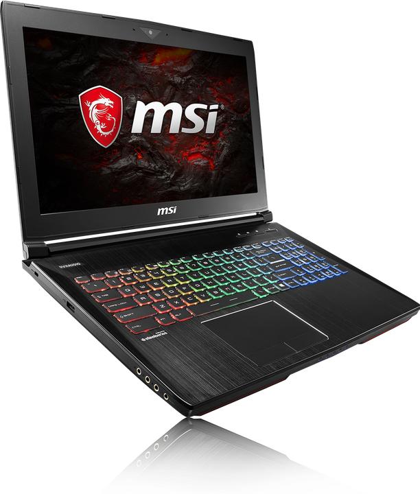 Actual product image MSI GT62VR 7RE-263CH Dominator Pro (15.60", 256 GB, 16 GB, CH, Intel Core i7-7700HQ)