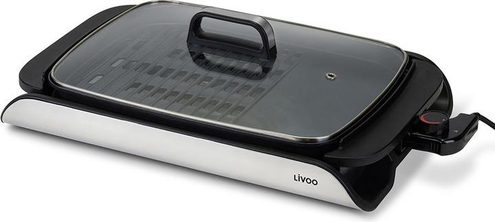 Actual product image Livoo Plancha grill with lid