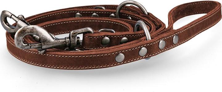 Spotted Pro Spotted! Pro Leder Trainingsleine Braun 1,6x250cm