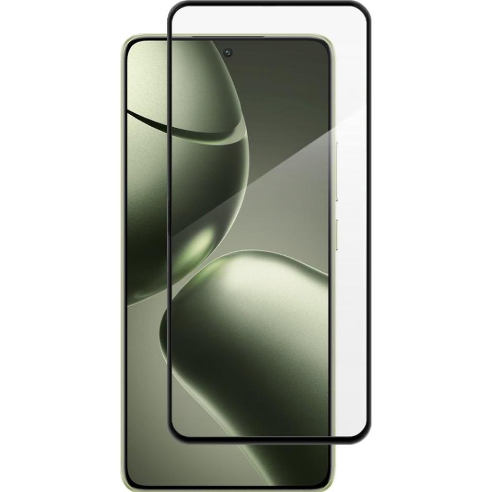 Screenguard Xiaomi 14T Full Screen Panzerglas Schutzfolie 2.5D 9H (1 Stück, Xiaomi 14T), Smartphone Schutzfolie, Schwarz