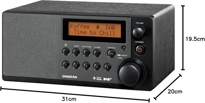 Actual product image Sangean Ddr-31+ (DAB+, FM)