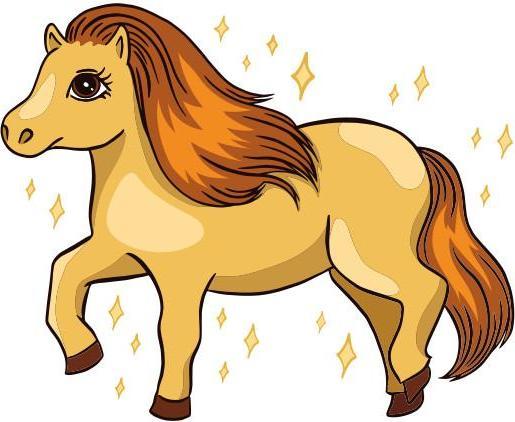 Image du produit Bügelbilder Bügelbild Pony (1 pcs)