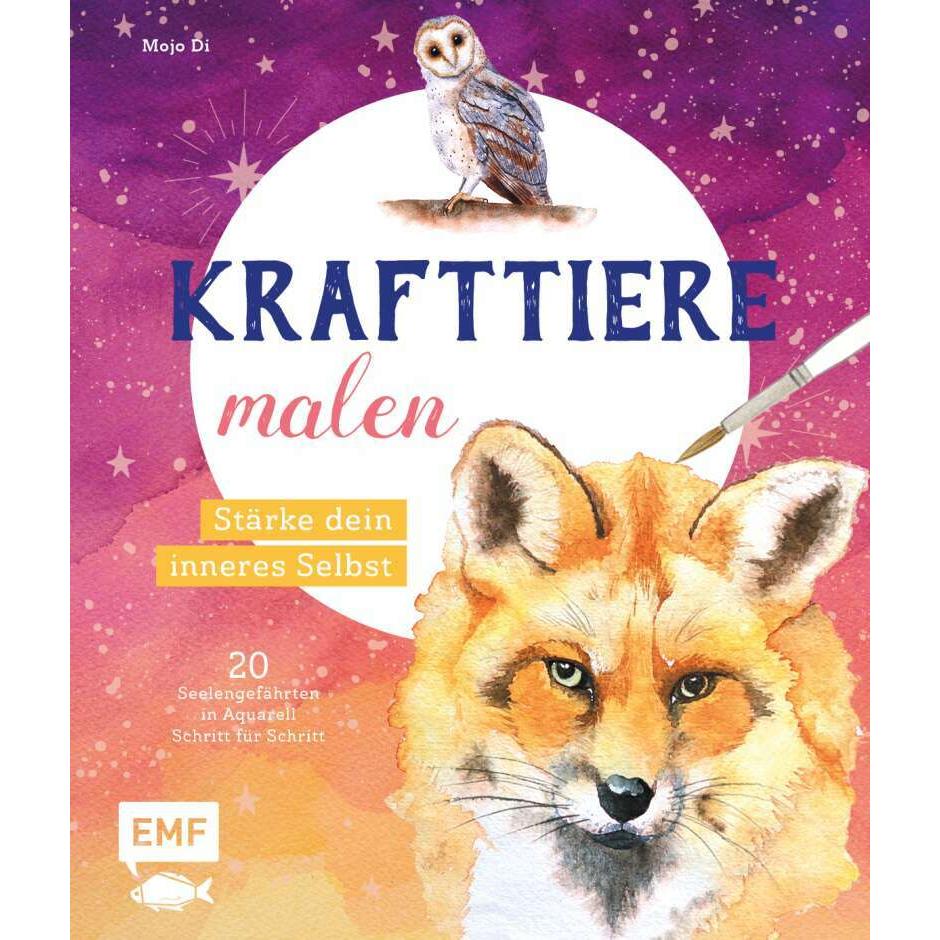 Thumbnail - Krafttiere malen, Ratgeber von Mojo Di