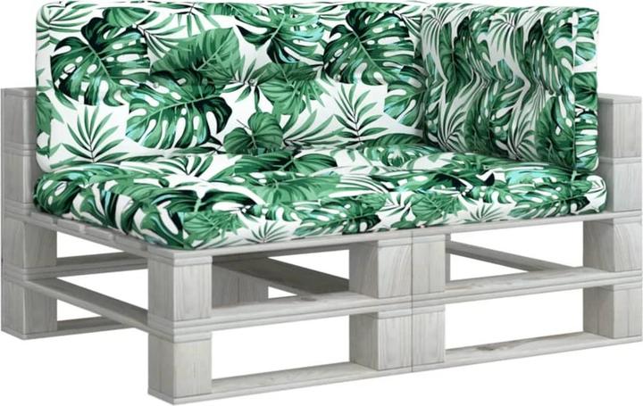 Produktbild vidaXL 10-tlg. Garten-Lounge-Set mit Kissen (120 x 80 cm)