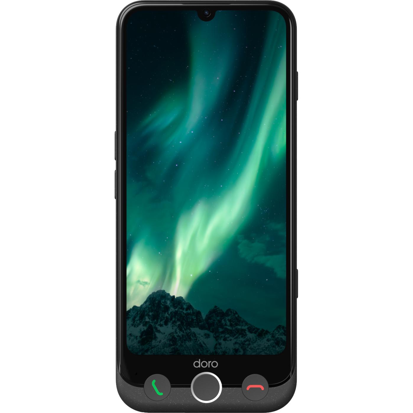 Doro Aurora 31 (28 GB, Grafite, 240.16", Doppia SIM, 50 Mpx, 4G), Smartphone, Grigio
