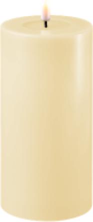 Deluxe Homeart Bougie ronde LED Crème (1 x)