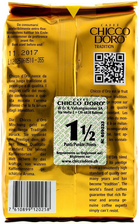Image du produit Chicco D'oro Tradition (250 g)
