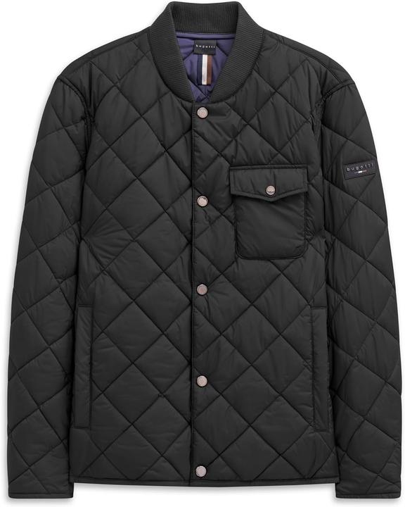 Actual product image Bugatti Modern Quilted Transition Jacket with Snap Buttons (54)