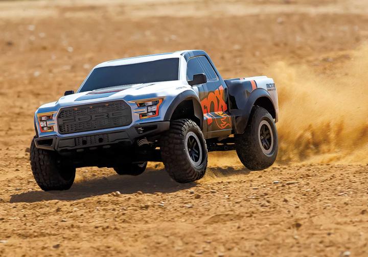 Image du produit Traxxas SC.TRUCK F-150 RAPTOR 1:10 2WD EP RTR FOX BL-2s BRUSHLESS SANS chargeur et SANS accu (RTR Prêt à fonctionner)