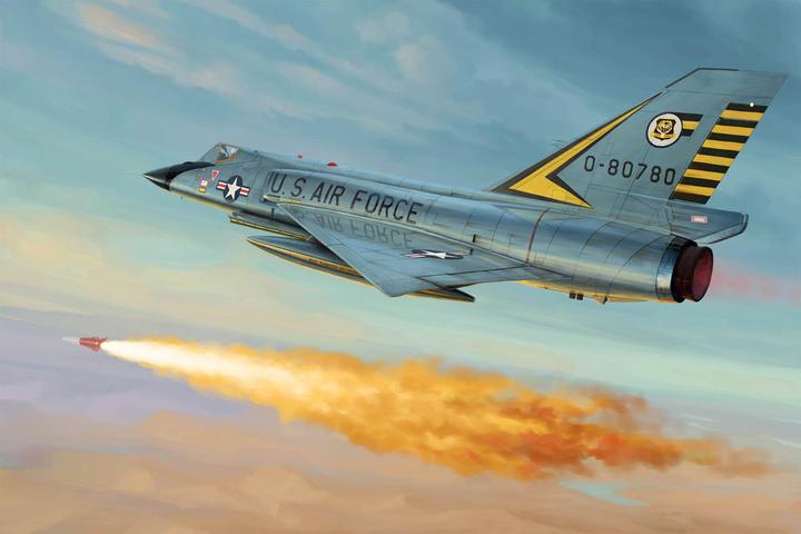 Actual product image Trumpeter US F-106A Delta Dart