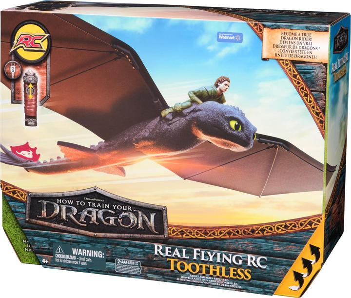 Actual product image DRAGONS Movie RC Real Flying Toothless