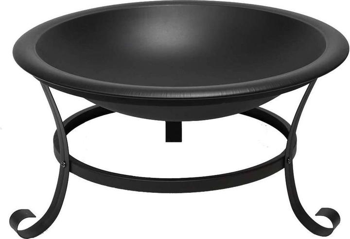 Image du produit Grafner Bol de feu avec grille pare-étincelles, crochet de feu et grille à charbon Corbeille à feu Ø 52cm (52 cm)