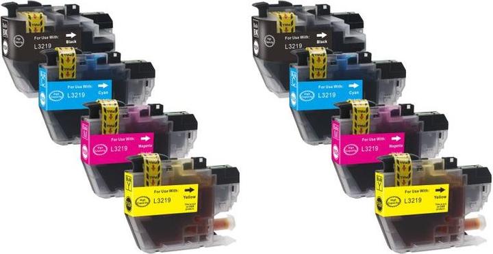 Actual product image Hermex Compatible Brother MFC-J 5730DW XXL Replacement Ink Cartridges (M, C, Y, FC)