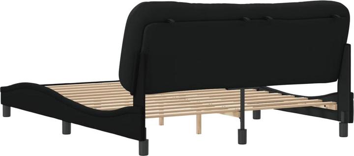 Produktbild vidaXL Bettgestell mit Kopfteil Stoff (160 x 200 cm)