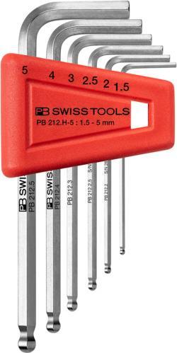 Actual product image PB Swiss Tools Allen wrench set with ball head