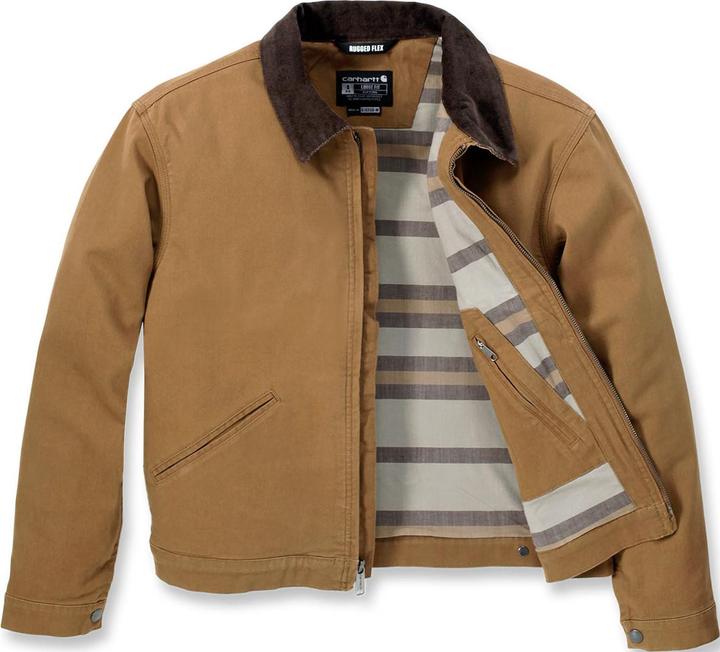 Actual product image Carhartt Clothing 106208-BRN Detroit (L)