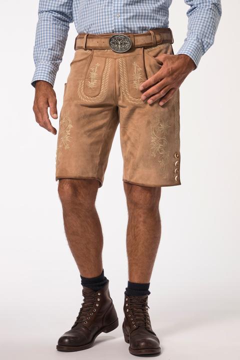 Produktbild JP1880 Trachtenhose, Tracht, Ziegenleder, traditionelle Stickereien, Gratis Ledergürtel (58)