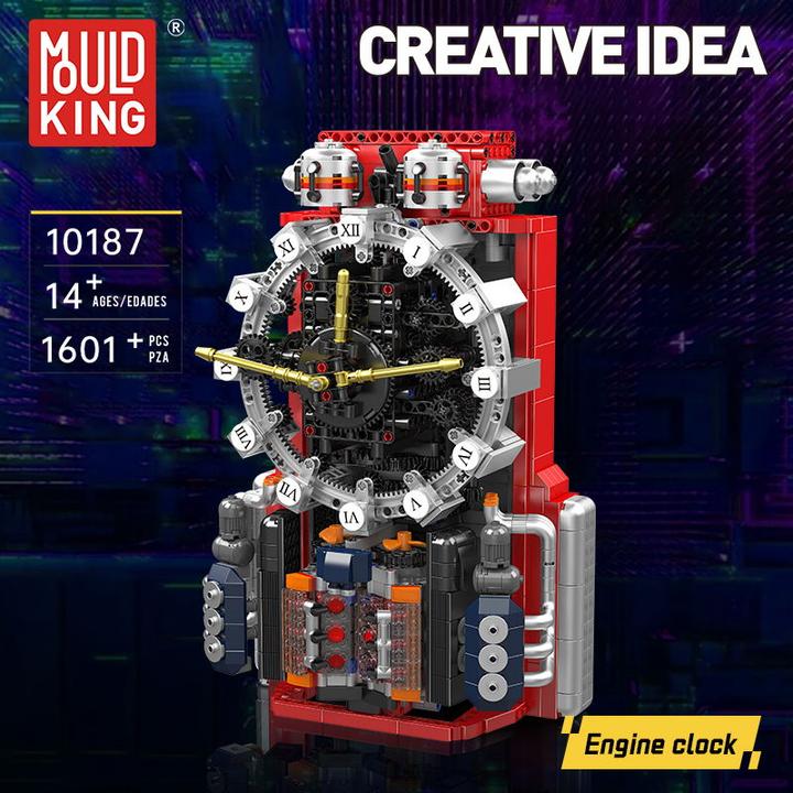 Produktbild Mould King Motor Uhr