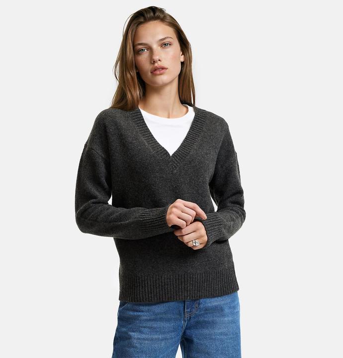Image du produit La Redoute Collections Haut avec décolleté en V (XS)