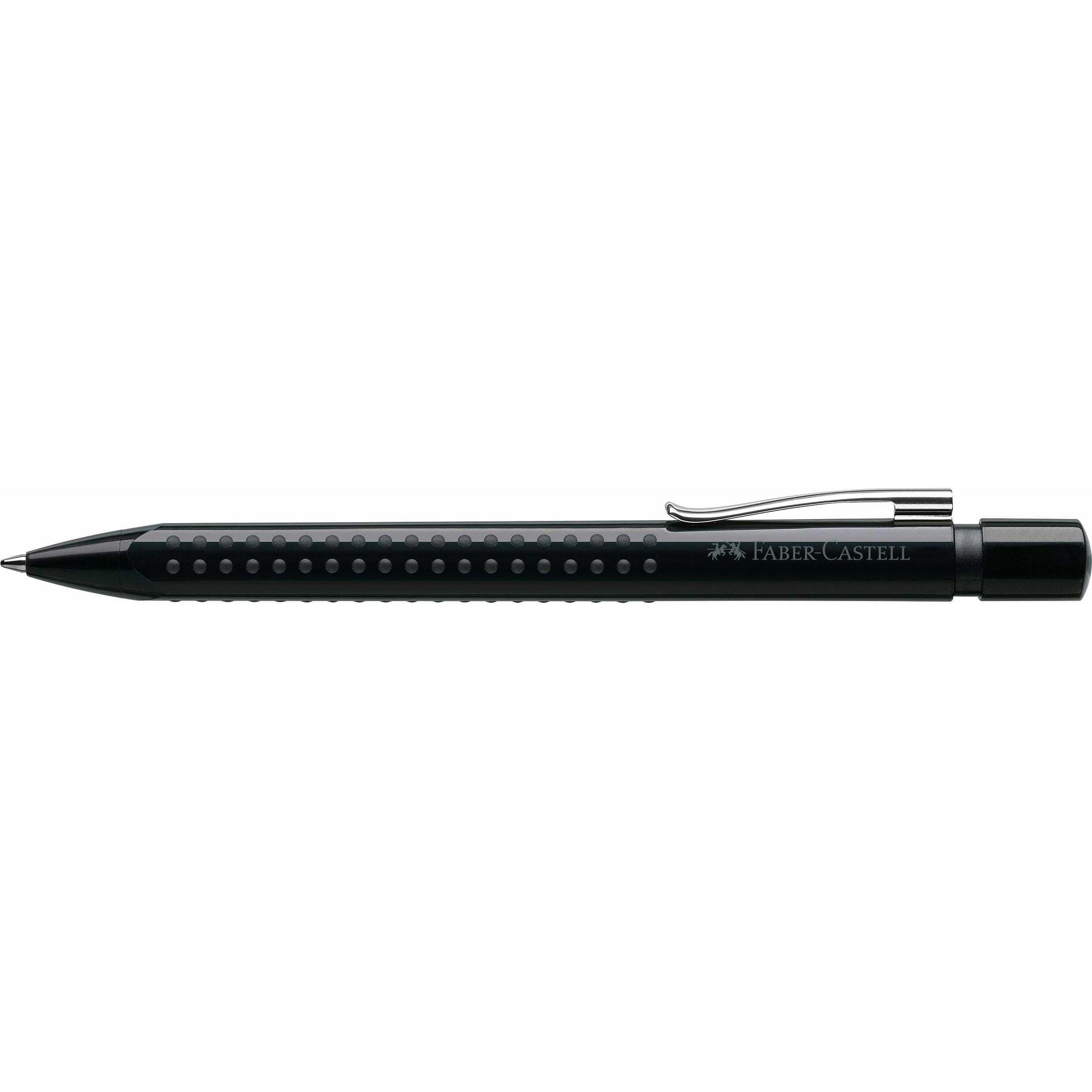 5x Faber-Castell, Schreibstifte, GRIP 2010- Kugelschreiber Display (Black, 1 x)