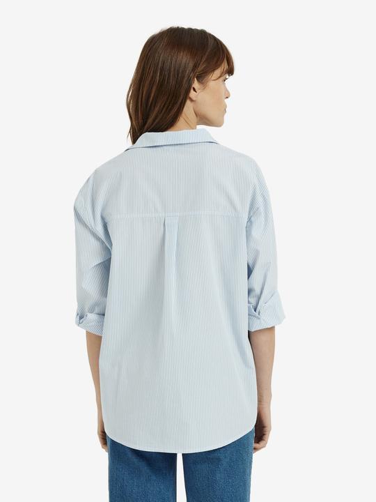 Actual product image Vertbaudet Hemdbluse für Schwangerschaft und Stillzeit aus gestreiftem Popeline