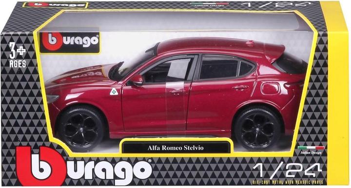 Actual product image Bburago Alfa Romeo Stelvio