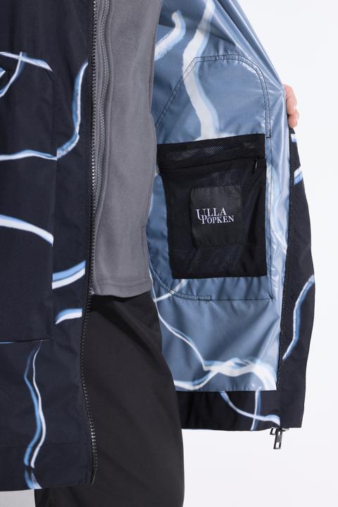 Actual product image Ulla Popken Wave Print Rain Coat (58)