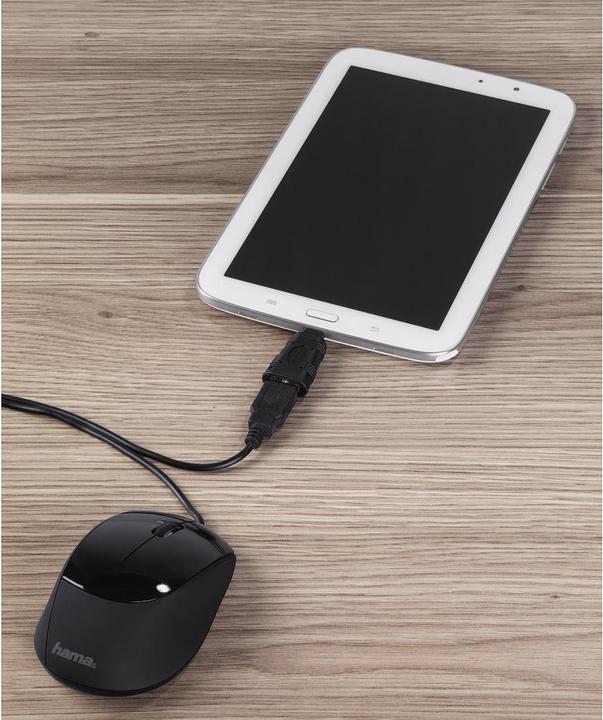 Actual product image Hama USB 2.0 OTG Adapter (Micro USB-B)