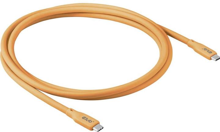 Actual product image Club 3D USB C — USB C (2 m, USB 4.0, 240 W)