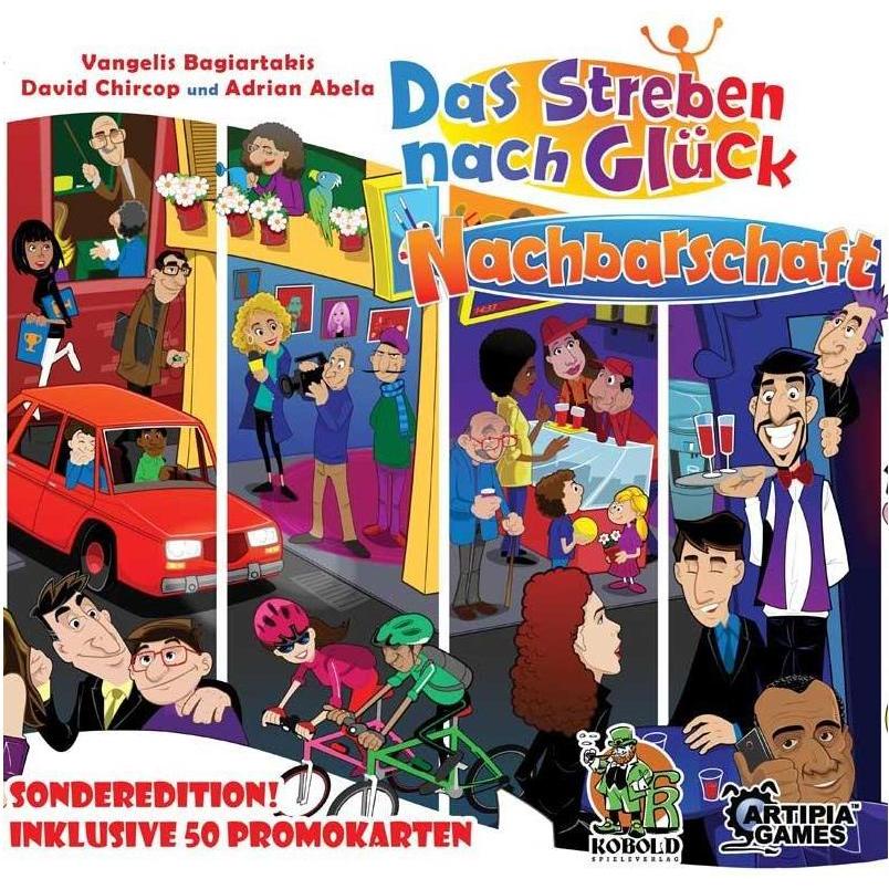 Thumbnail - Kobold Spieleverlag Kobold Das Streben nach Glück: Nachbarschaftt, Brettspiell für 1 - 4 Spieler, a (Deutsch)