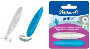 Actual product image Pelikan Eraser 2ST Griffix blue/white