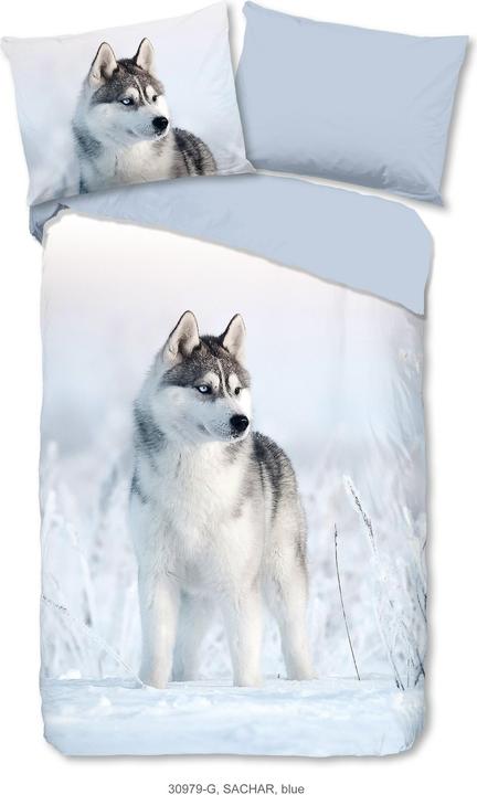 Good Morning Bed linen Sachar blue (Bedding set, 135x200 cm + 80x80 cm)