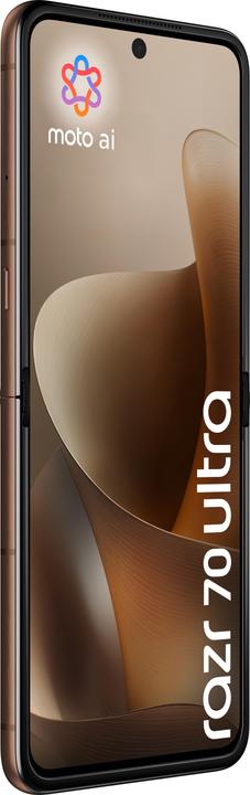 Actual product image Motorola Razr 70 Ultra 7inch 16GB 512GB (512 GB, Cocoa, 6.96", Dual SIM, 5G)