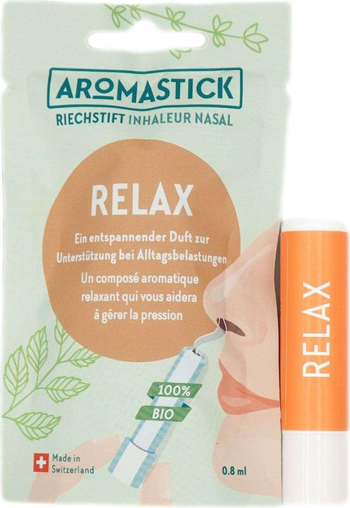 Actual product image Aromastick Riechstift 100% Bio Relax