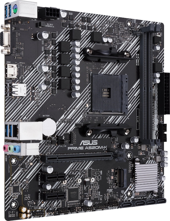 Produktbild ASUS Prime A520M-K (AM4, AMD A520, mATX)