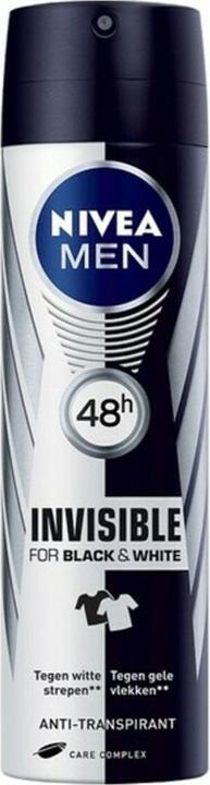 Produktbild NIVEA MEN BLACK & WHITE INVISIBLE deo vapo 200 ml (Spray, 200 ml)