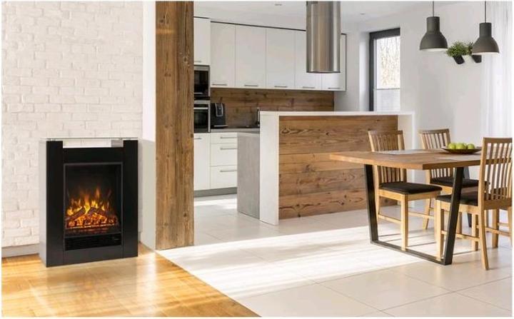 Actual product image Klarstein Studio 5 Electric Fireplace Black (1800 W)