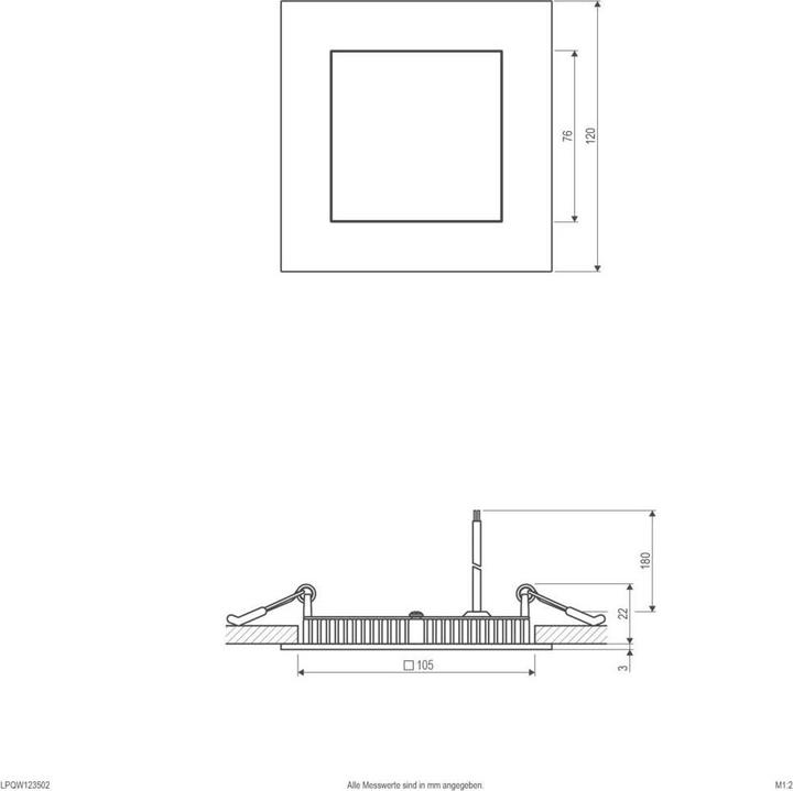 Image du produit EVN-Lichttechnik LED à encastrer (600 lm)