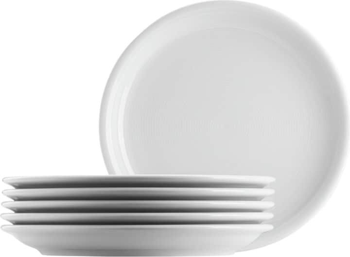 Thomas Trend weiss Frühstücksteller 20 cm Set 6tlg. (1 x, 20 cm)