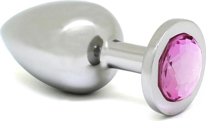 Produktbild Rimba Edelstahl Plug mit Kristall (L)