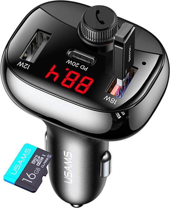 Produktbild EKO FM-Transmitter 50W USB-A fürs Auto