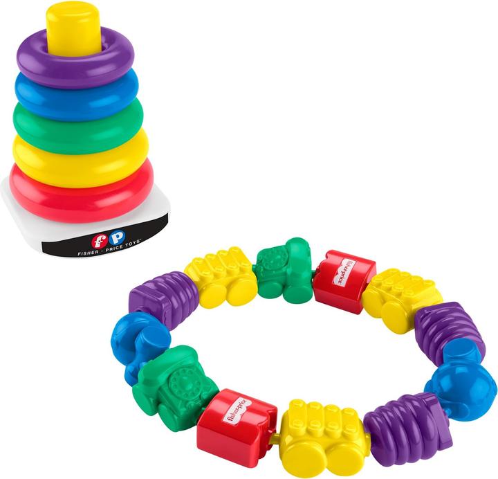 Image du produit Fisher-Price Mattel 80th Anniversary RAS + Snap Lock Beads Bundle